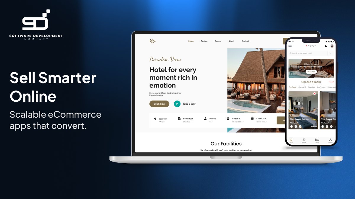SoftwareDevCo's tweet photo. Your eCommerce store deserves more than a basic app.

𝗦𝗗𝗖 builds custom mobile apps that boost conversions, improve UX, and scale with your business 📱💰

Ready to grow? Let’s talk.

@mobileappdaily #Ecommerce #AppDevelopment #Startups #TechUSA @Goodfirms #Texas #CNBC https://t.co/X21KcyOUN5