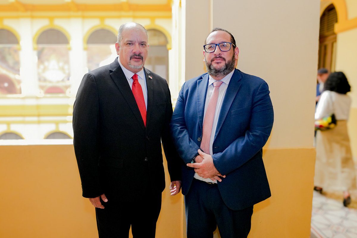 TCuentasPa's tweet photo. Por invitación del Ministro de Relaciones Exteriores, Javier Martínez – Acha, el Magistrado Presidente del TC, Rainier A. Del Rosario Franco, asistió hoy al Acto de Inauguración del 189 Periodo Ordinario de Sesiones Panamá 2026 de la Corte Interamericana de Derechos Humanos. https://t.co/BYgpiQpocU