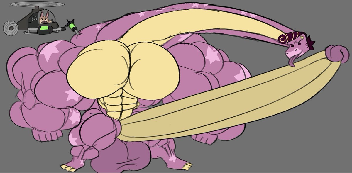romedyromy777's tweet photo. Event gift art with @AxonotlArt &amp; @wolfie_canem  ✨💪🦕💪✨💉🐰 https://t.co/qs3apl6Xv8