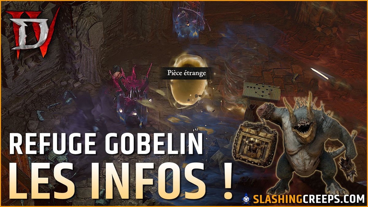 SlashingCreeps's tweet image. Après les Némésis et l'Écho Résonnant, je vous présente une autre nouvelle instance incroyable avec le Refuge de Gobelin ! 😍 
youtu.be/xsycOm9setw

#diablo #diablopartner #diabloiv #d4 #div #youtuber #youtube #loh #lordofhatred @Diablo_FR