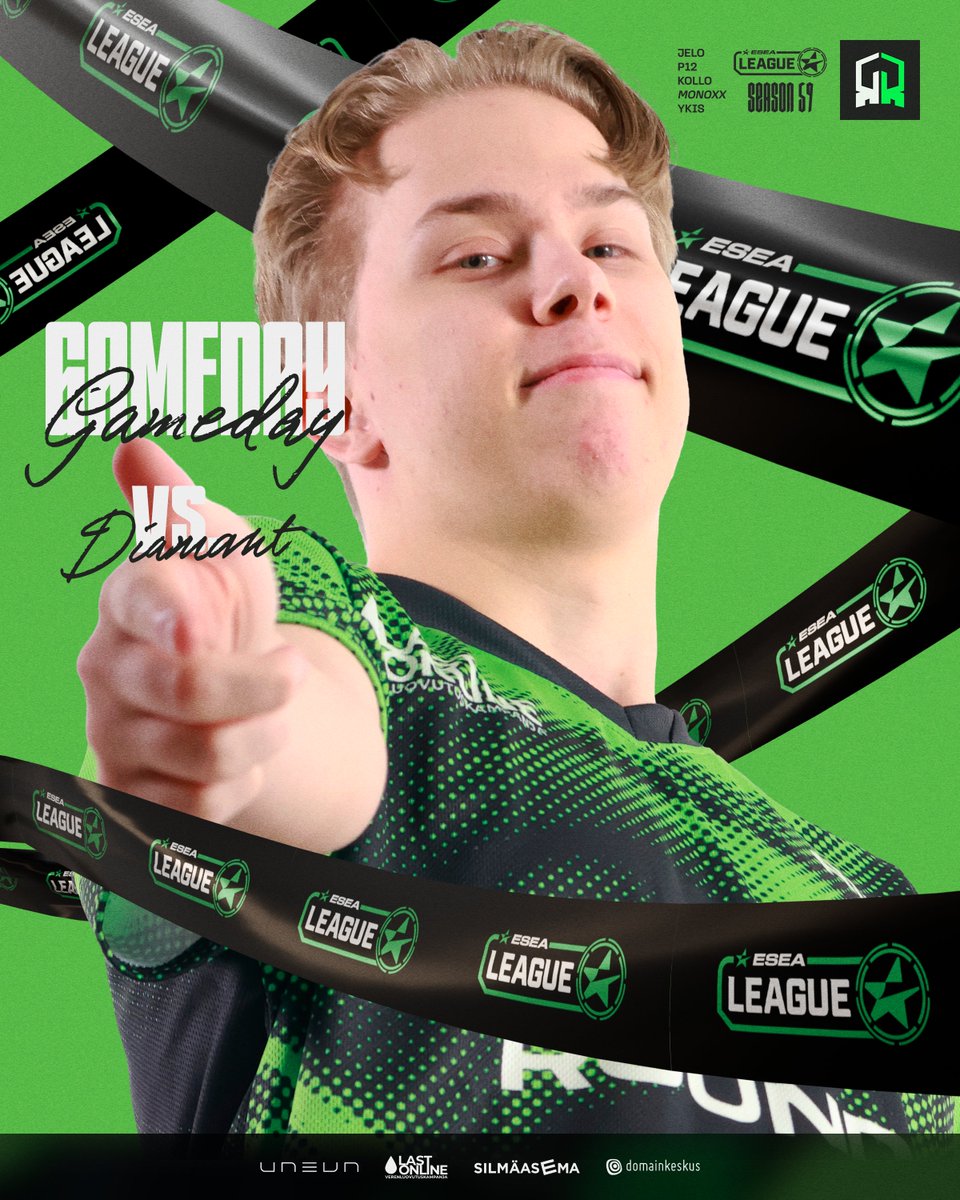 RoundsGG's tweet photo. BACK FROM SWEDEN AND READY FOR MORE.

🆚 Diamant Esports
🕘 21:00 EEST
🎙️ @TheRamses8 & @Laissukka 

🟣 https://t.co/J4DkYVemgK
🔴 https://t.co/BEwxwpssJr 

#esportsfi #cs2 | #LOADTHEROUNDS