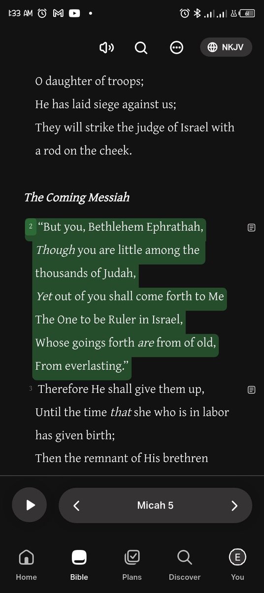 Emmykeys123's tweet photo. I came across this powerful scripture last night while praying and I thought it well to share here on this space, one thing that got me was the fact that regardless of how small you think you're, or your background, God still makes great things come out of small things. https://t.co/4WjqkwpDGa