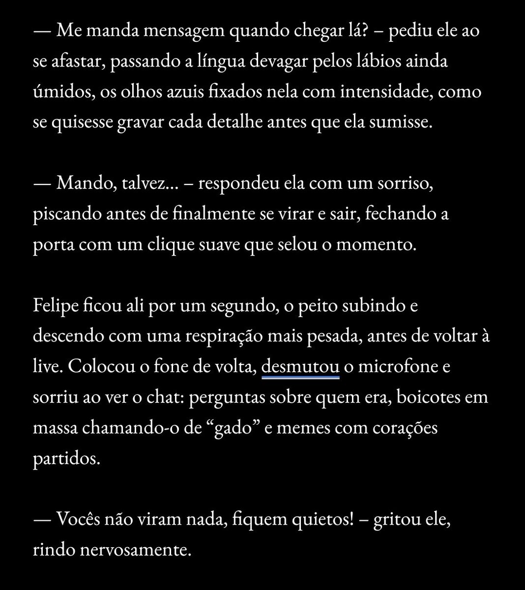 volkmennzz's tweet photo. Escrevi rápido não revisei bleh
#entrelaçoseamassos https://t.co/8bsStmOyyC