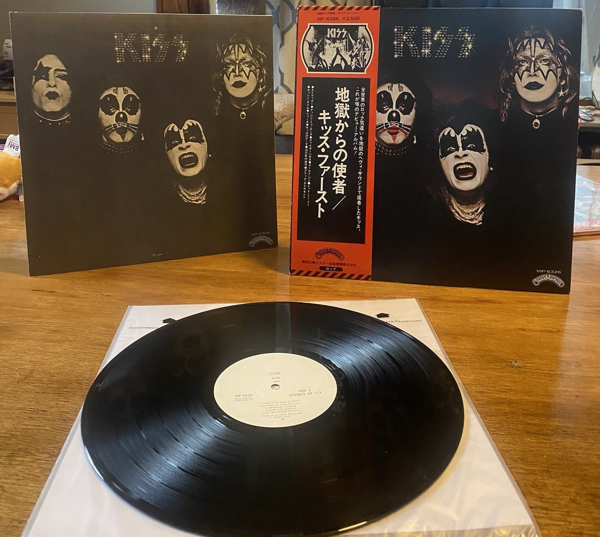archived! $ 338 | Kiss Rare Promo Japanese White Label Promo/obi