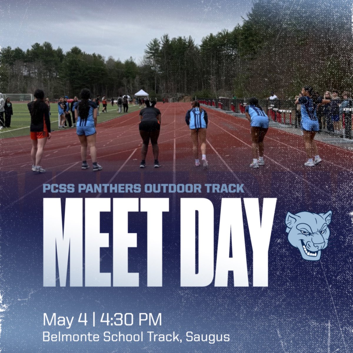 PioneerCSS's tweet photo. Come cheer on our boys and girls track team today at 4:30 in Saugus! https://t.co/MC2fBlJYJS