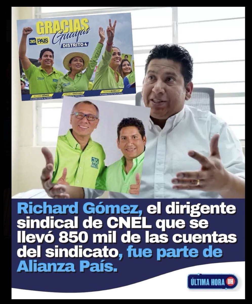 Ecuador/is/First tweet media
