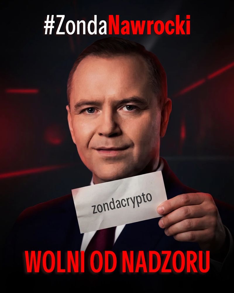 Nawrocki swoim wetem zapewnił Zondacrypto wolność od nadzoru.

#ZondaNawrocki