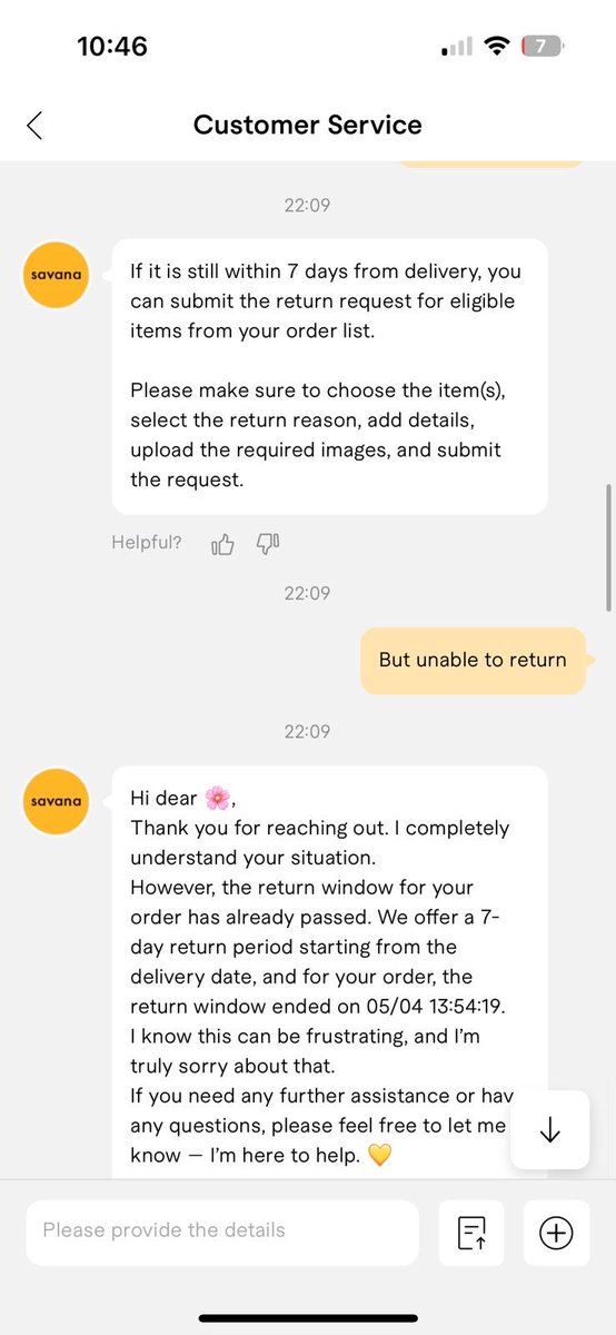deepakkumar063's tweet photo. Hi @Urbanic_India @savana_india @JamesWellwood 
This is very disappointing to see ur customer service, im trying to return item but ur customer support is arguing unnecessarily. Within 7 days i ve raised the request, still nothing gets positive.
Request intervention for return. https://t.co/NSHCnYtIFv