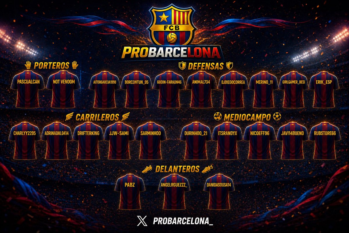 PRO BARCELONA tweet media