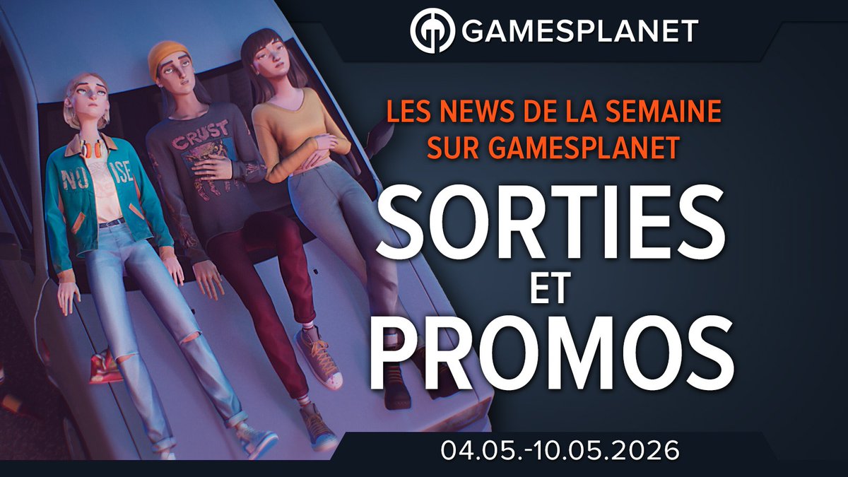 GamesplanetFR's tweet image. Envie d'un jeu avec une super bande-son ? De réductions bien senties ? Voici les sorties et les promotions de la semaine. #Mixtape #Farever

📆  gplnk.com/422121