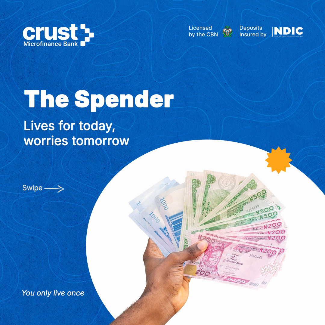 crustmfb's tweet image. No matter your money personality, we've got you covered.

Crust Personal was built with you in mind.

Which one are you? Tag a friend below.

#CrustPersonal #MoneyMadeSimple #SmartMoneyMoves