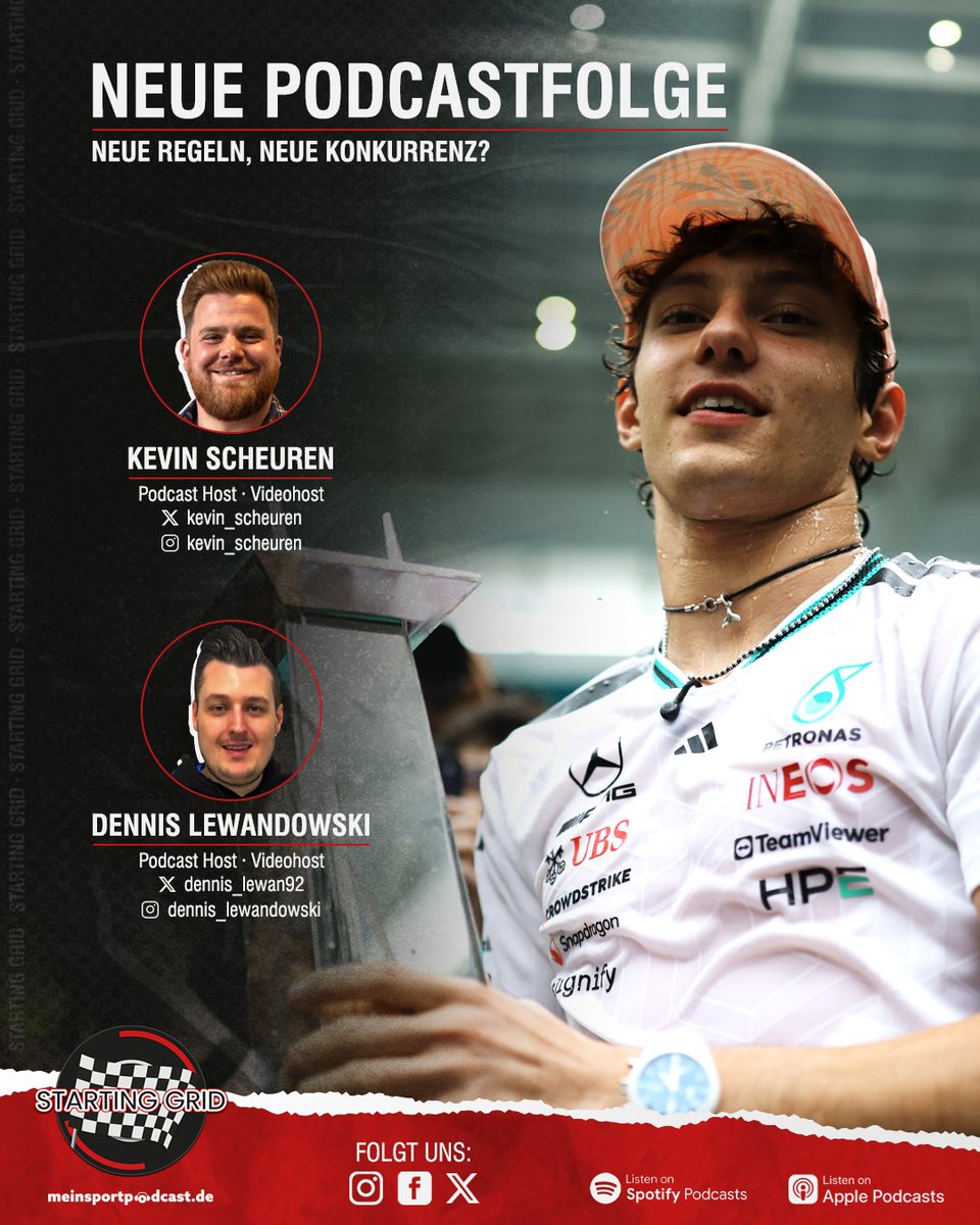 Starting Grid - Podcast tweet media