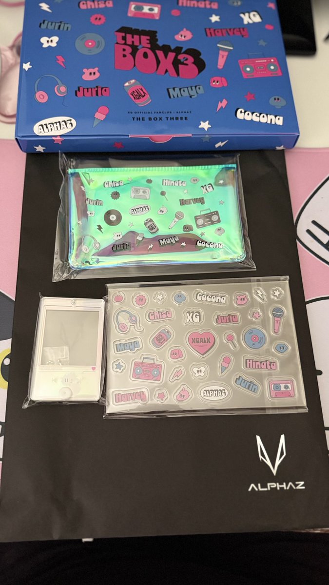 ALPHAZ #XG BOX3 has arrived and it's so cute