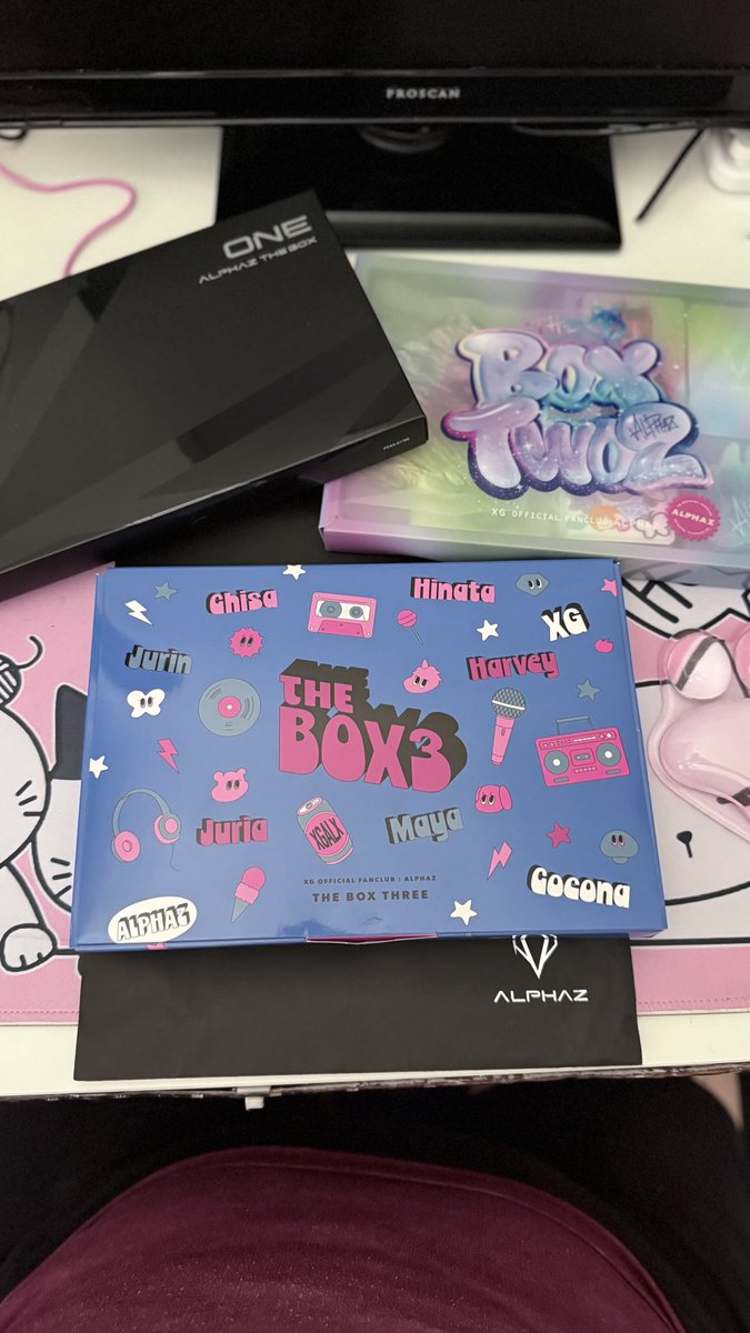 ALPHAZ #XG BOX3 has arrived and it's so cute
