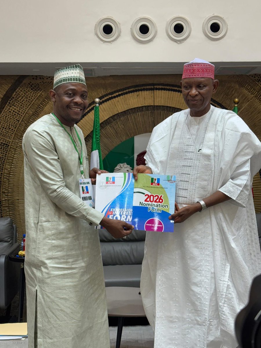 Rano, Bunkure and Kibiya LG have presented their current members as their 2027 APC consensus HOA candidates 

- Hon. Hafizu Sharif Gambo Gurjiya, Member representing Bunkure ✅

- Hon. Garba Umar Fammar, Member representing Kibiya ✅

- Hon Malami Rano, Member Representing Rano✅