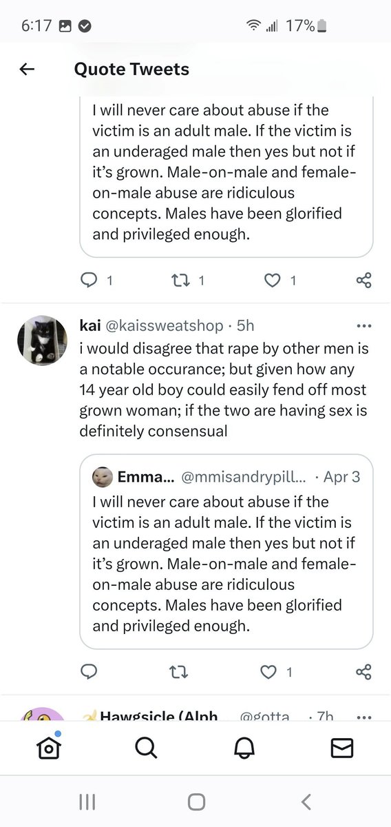 Josef_JHS's tweet photo. According to some of them, a 14-year-old boy having sex with a grown woman is inherently consensual or good. https://t.co/1Tkf7yptsX