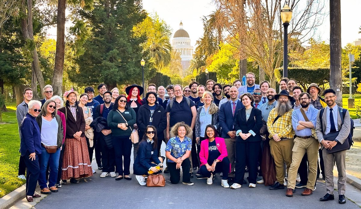 California YIMBY tweet media
