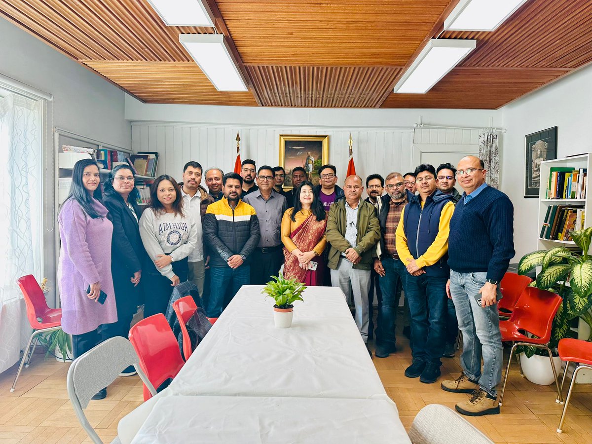 India in Norway tweet media