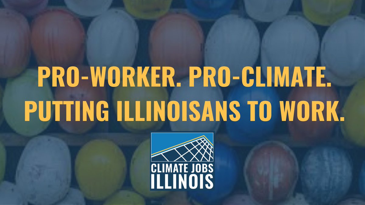 ClimateJobsIL's tweet photo. Workers built Illinois. They should build its clean energy future, too.  Join the movement at https://t.co/asxR2Zw9sc 

#ClimateJobsIL #TakeAction #UnionStrong https://t.co/tKHin9mqwx