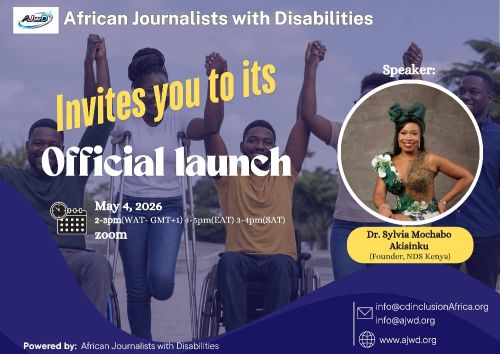 African Journalists with Disabilities tweet media