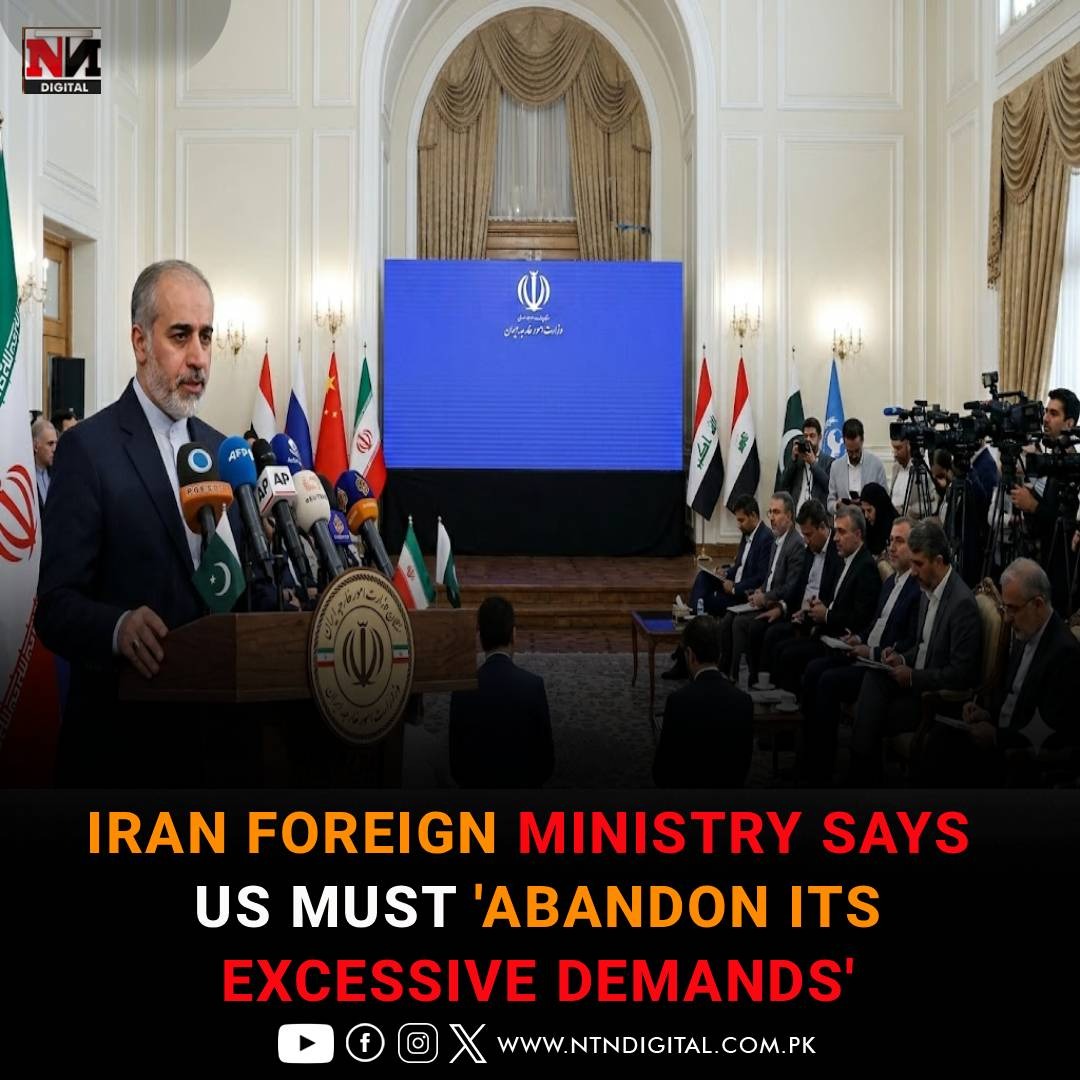 ntn_digital's tweet image. Iran’s foreign ministry spokesman Esmaeil Baqaei has said that the United States must reduce its demands on the Islamic Republic, with negotiations stalled over ending the two-month-long Middle East war, AFP reports.

#iran #usa #middleeast #BreakingNews #IranUS #Geopolitics
