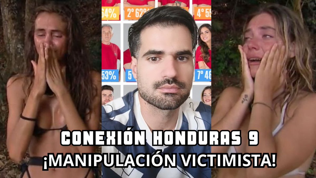 SUPERVIVIENTES 2026: ¡La MANIPULACIÓN VICTIMISTA de MAICA y CLAUDIA es CLARA! - CONEXIÓN HONDURAS 9 👇🏻 #ConexiónHonduras9 #Supervivientes2026 

youtu.be/Y28AXCLXzas