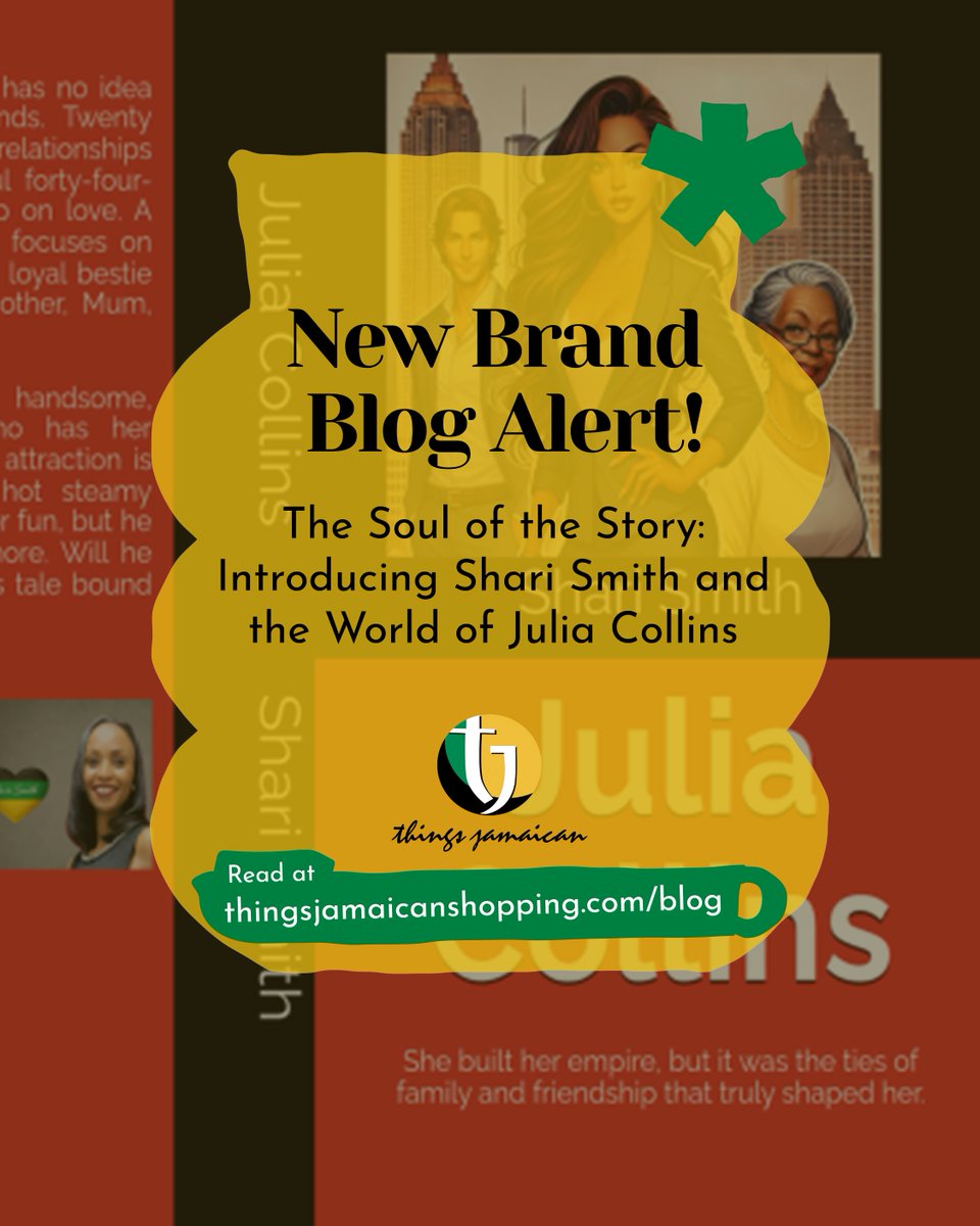 New Brand Blog Alert! 🚀

Shari Smith’s journey from humble beginnings to a Fortune 50 empire is a testament to Jamaican spirit, family, and determination. Discover Julia Collins’ inspiring book: thingsjamaicanshopping.com/the-soul-of-th…

#ThingsJamaican #TJTribe #BrandJourney