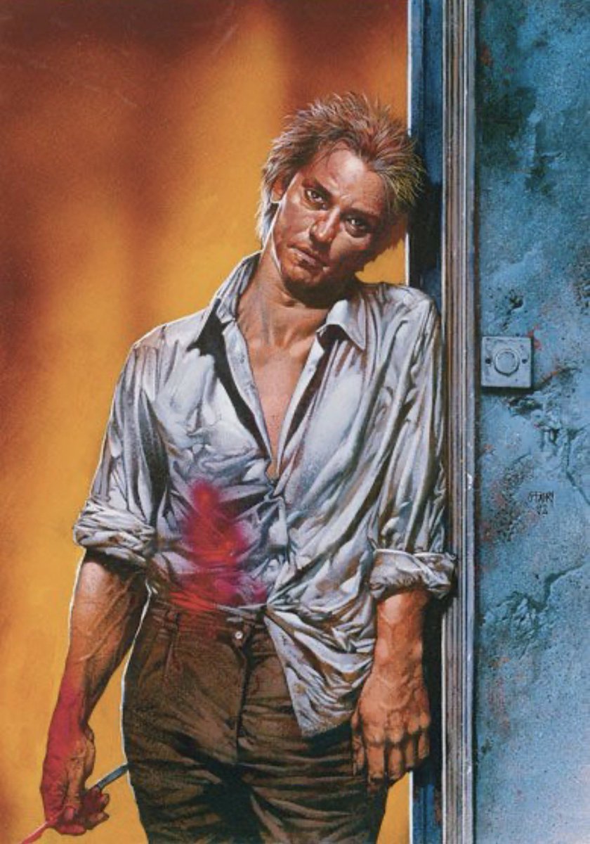 DanMasterton's tweet photo. @DavidBe31099196 Glenn Fabry - one the best, if not the best, comic artists this country has ever produced. 

Back in the 80s and early 90, the UK had the best comic book artists in the world. Most were immediately snapped up by the Americans. https://t.co/frJcOYb1qf