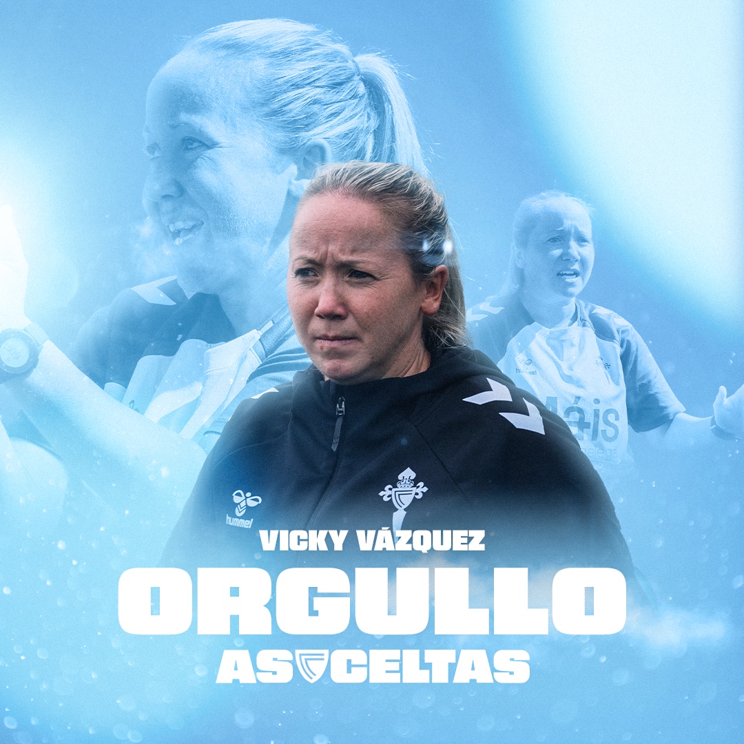 AsCeltas's tweet photo. Hai nomes que marcan un camiño: o de Vicky Vázquez é un deles 🩵

A adestradora celeste deixa o banco de As Celtas e continuará o seu labor na estrutura do club. 

ORGULLO polo teu papel clave neste proxecto. Isto continúa contigo, @Vicky_vk4