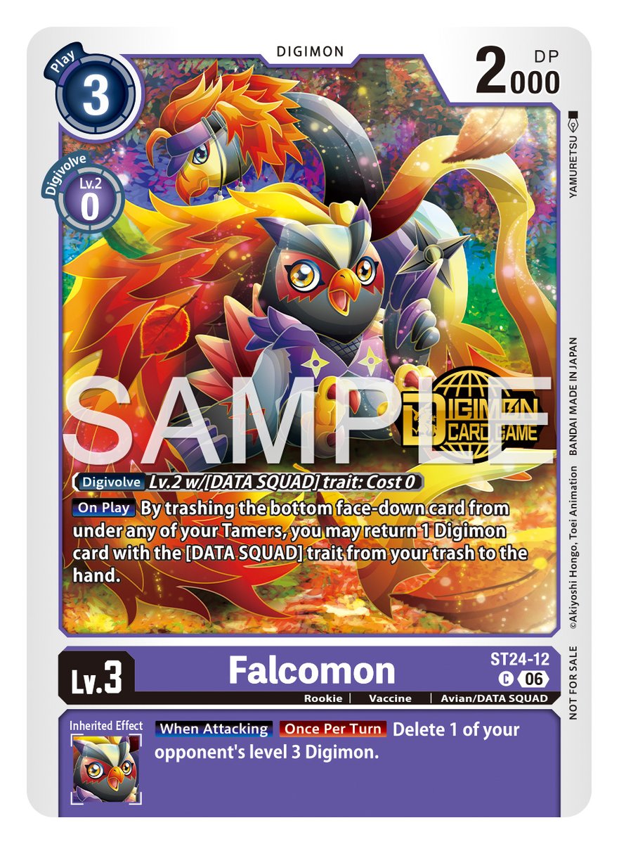 digimon_tcg_EN's tweet image. [REVEALS]

Hello Digimon Tamers!
Today’s stamped cards are from Welcome Tamers Pack Vol.2!

[ST-23] &amp;amp; [ST-24] WELCOME TAMERS EVENT
Events from May 15 – June 14, 2026
world.digimoncard.com/event/2026/wel…

#DigimonCardGame
#DigimonTCG
#Digimon