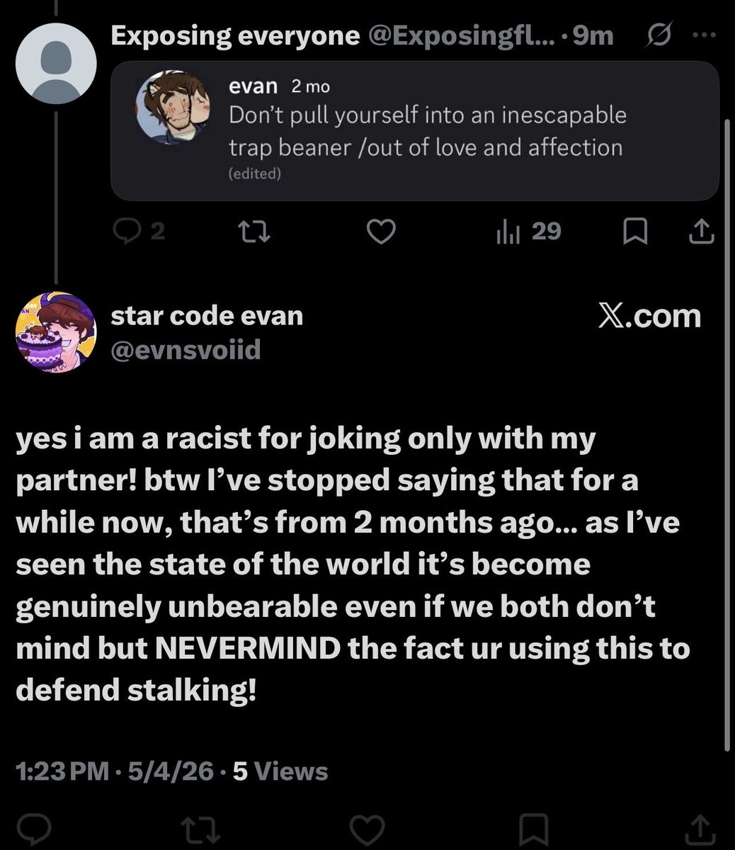 Exposing everyone tweet media