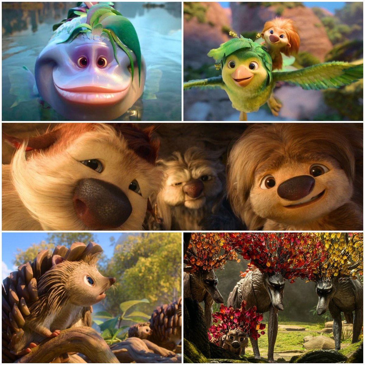 DonVindya's tweet photo. #Swapped is a delightful watch that blends nature-filled ride, cute, chaotic, and full of wild twists. 

Love the adorable fluffy animals, vibrant birds, majestic trees, stereotypically bad wolf, leafy fish and all. https://t.co/eKzMckSvnZ