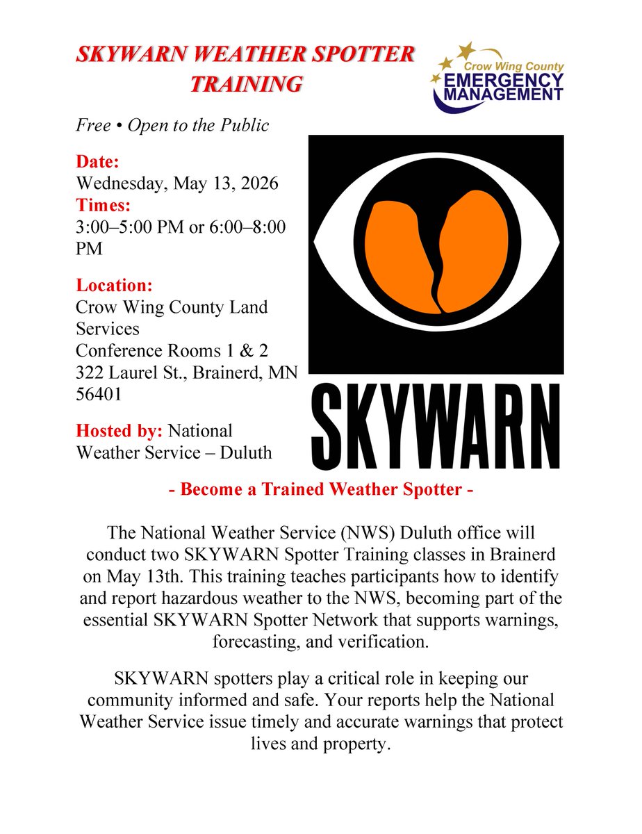 Crow Wing County tweet media