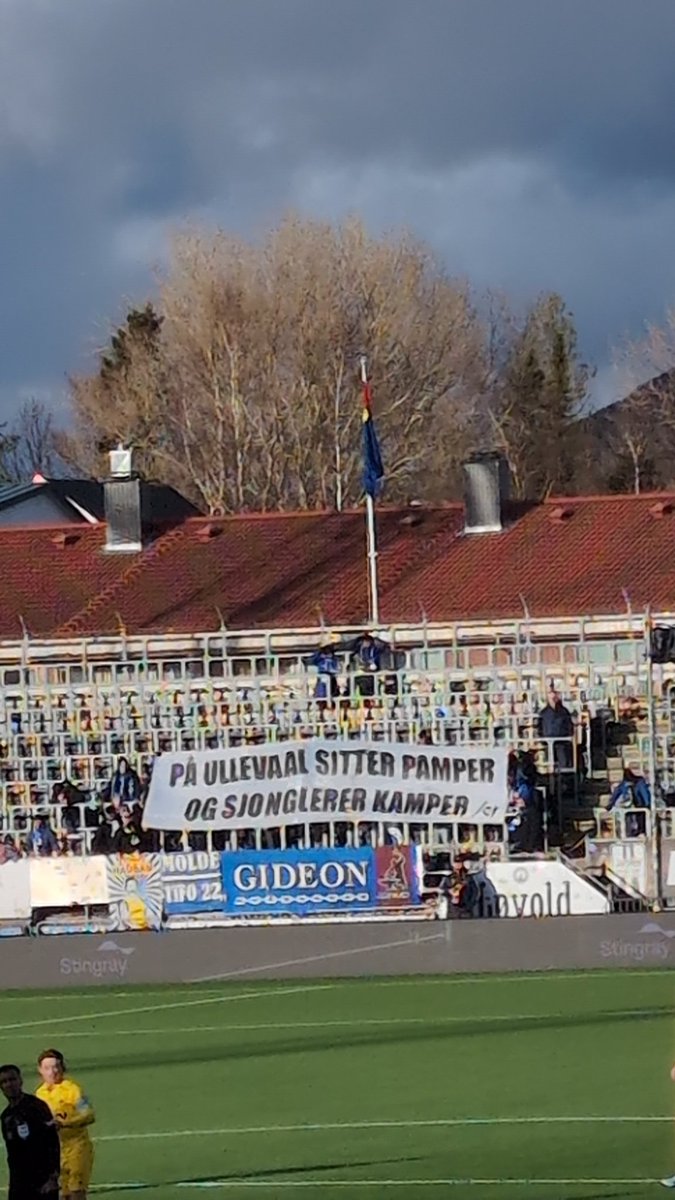 erikbrohen's tweet photo. Hyllest skal de som hyllest bør. Jævla bra @Molde_FK @Tornekrattet https://t.co/mq1FrCrtro