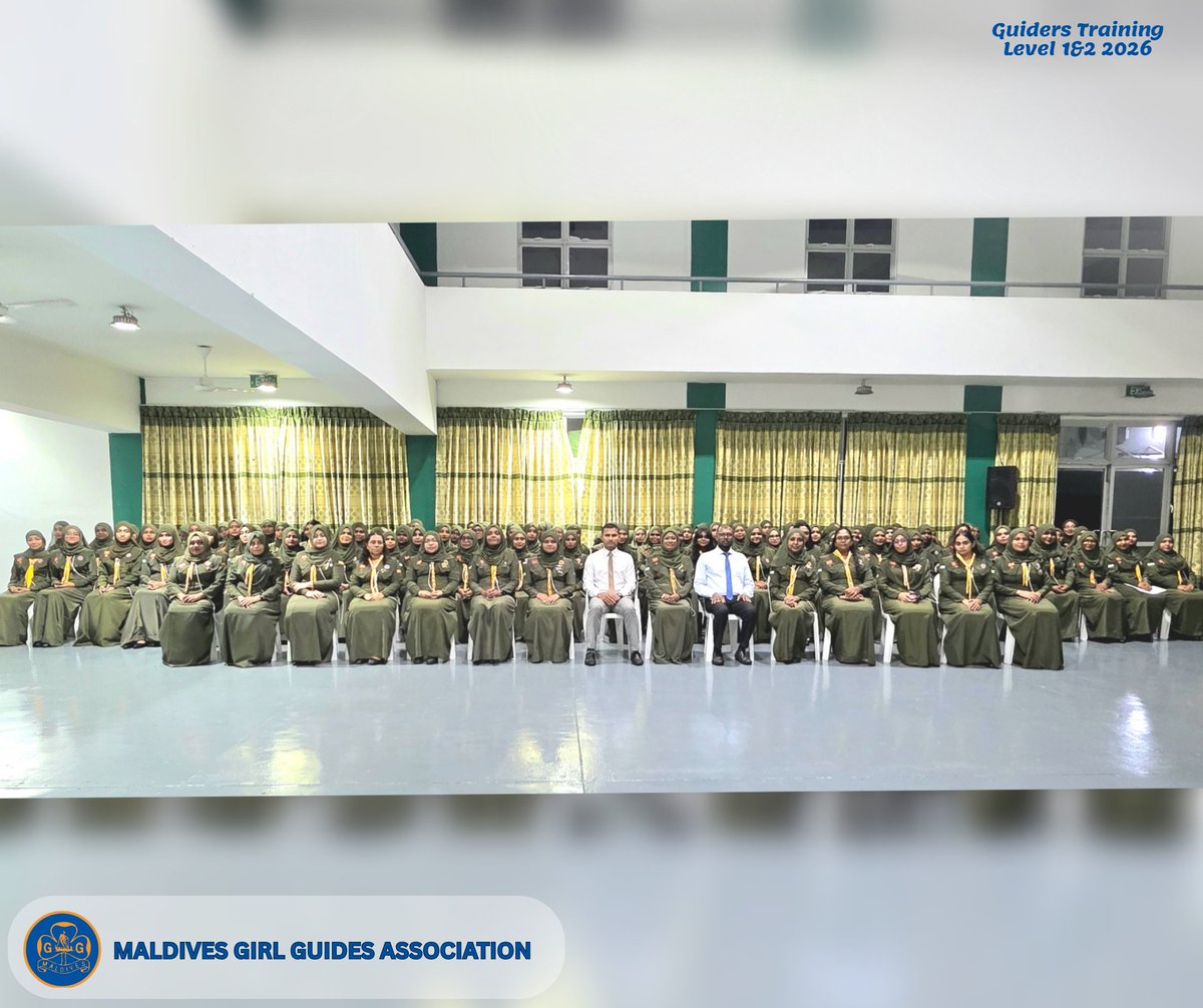 Maldives Girl Guides Association (MGGA) tweet media