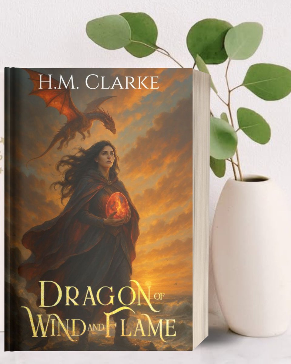 HMClarkeAuthor's tweet image. 📚 A dragon egg. A reluctant rider. A destiny forged in fire.  
Dragon of Wind and Flame: Book 1 of The Elementum 🐉🍃🔥  
Link: readerlinks.com/l/3623142 
#indieauthor #fantasybooks #Dragonrider