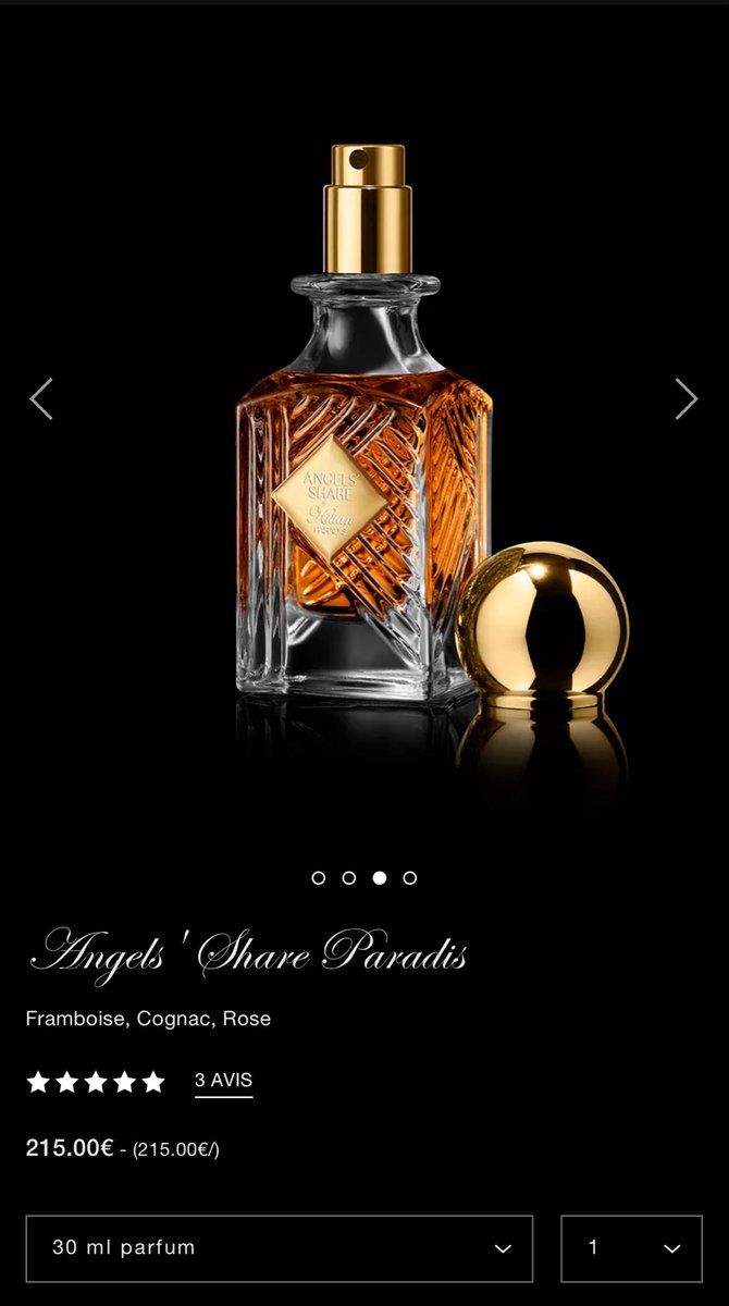 lepaiinn's tweet photo. J’en avais parlé y’a quelques jours la maison Kilian lance des formats 30 ml le flacon est magnifique https://t.co/naDWFEvNJT
