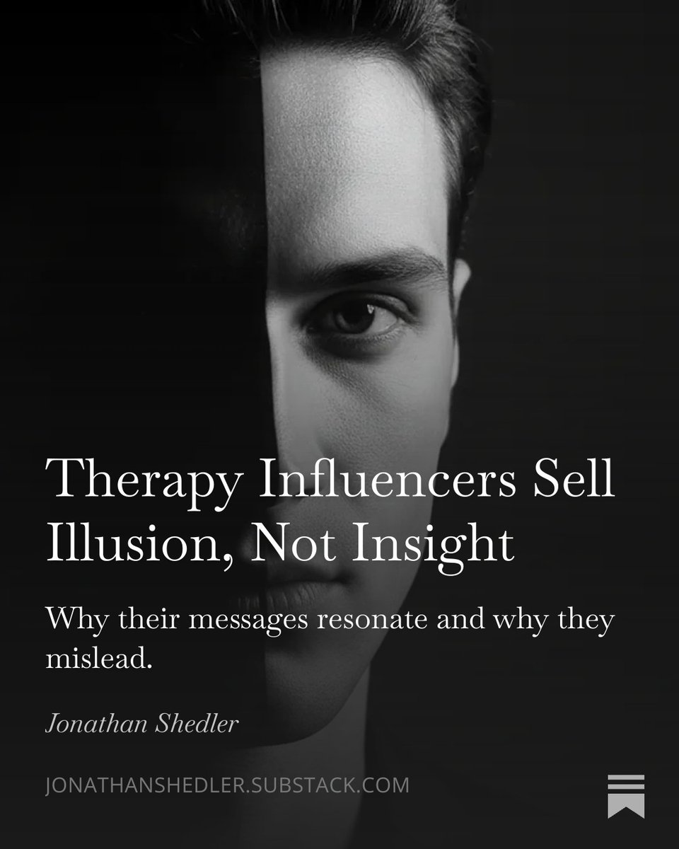 JonathanShedler's tweet image. ✍️ My Monday post is up

read free
jonathanshedler.substack.com/p/therapy-infl…