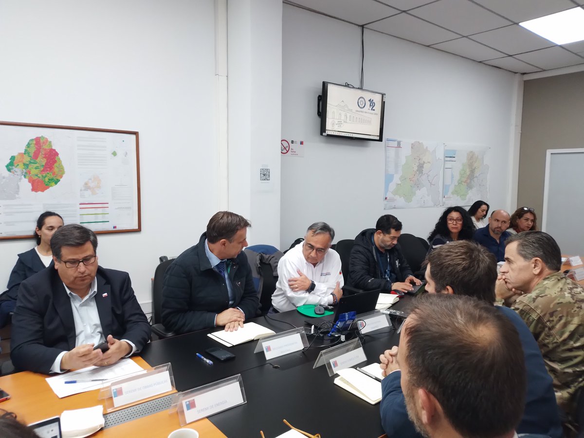 SENAPRED Región Metropolitana tweet media