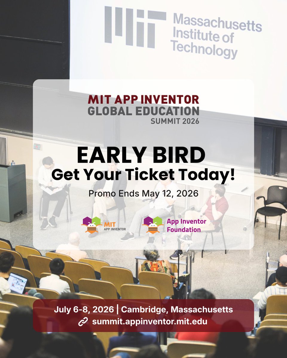 MIT App Inventor tweet media