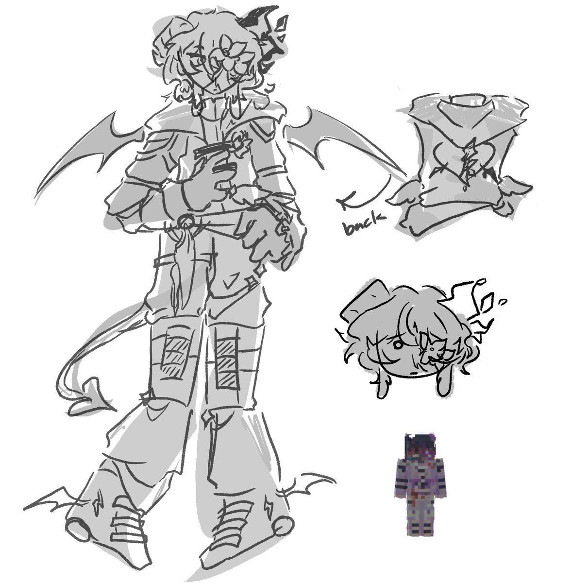 crescentments's tweet photo. does this count as dumbisdumb fanart if its my skin for a server im on 🤔

#dumbisdumbfanart https://t.co/t8L6zoQywo