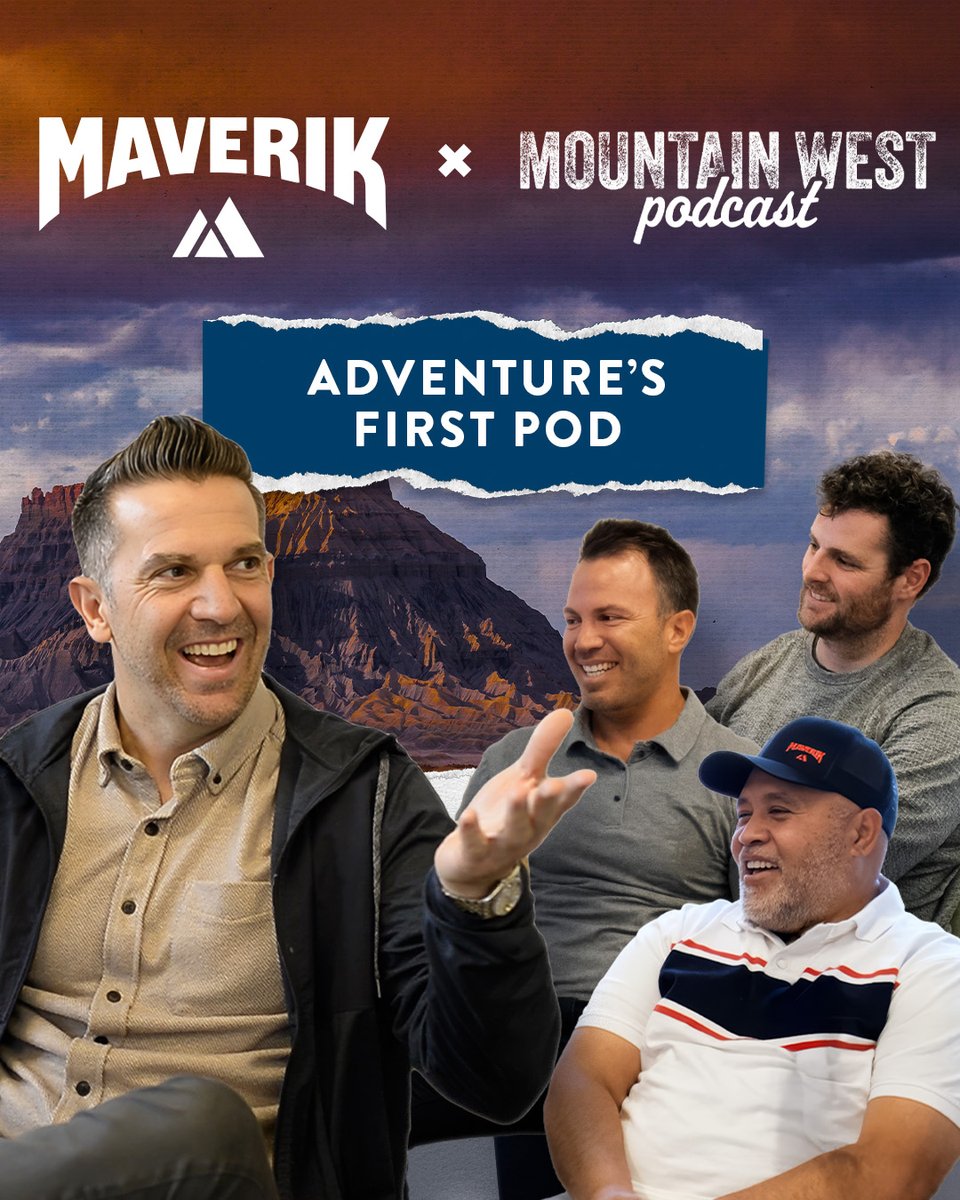 MWCRE_'s tweet photo. Joe Tonumaipea, Maverik's Senior Real Estate Development Manager sits down  host Chad Moore and talks all things Maverik. Will they ever put a Maverik in Lake Powell? Tune in to find out!
Click the link for the full episode!
https://t.co/AsYf9W6PHr https://t.co/HLqeAy3IxN