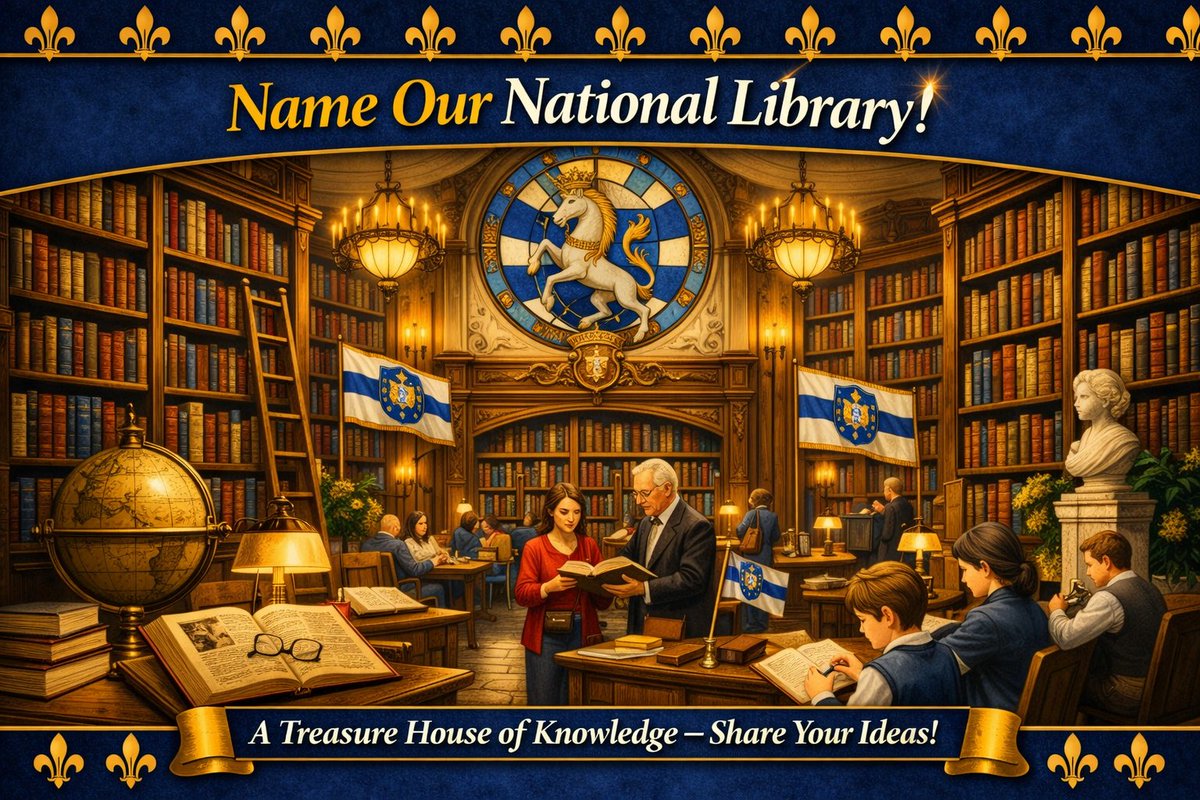 LysGov's tweet image. We need a name for our National Library.
Help us with suggestions.
#NameOurNationalLibrary #Library #HaveYourSay #HelpUsNameThis #NameThisPlace #YourVoiceInLys #ShapeTheStory #YouDecideLys #CityBuilding #CommunityVote #PublicPoll #CrowdNaming #YourIdeasMatter #NationalLibrary