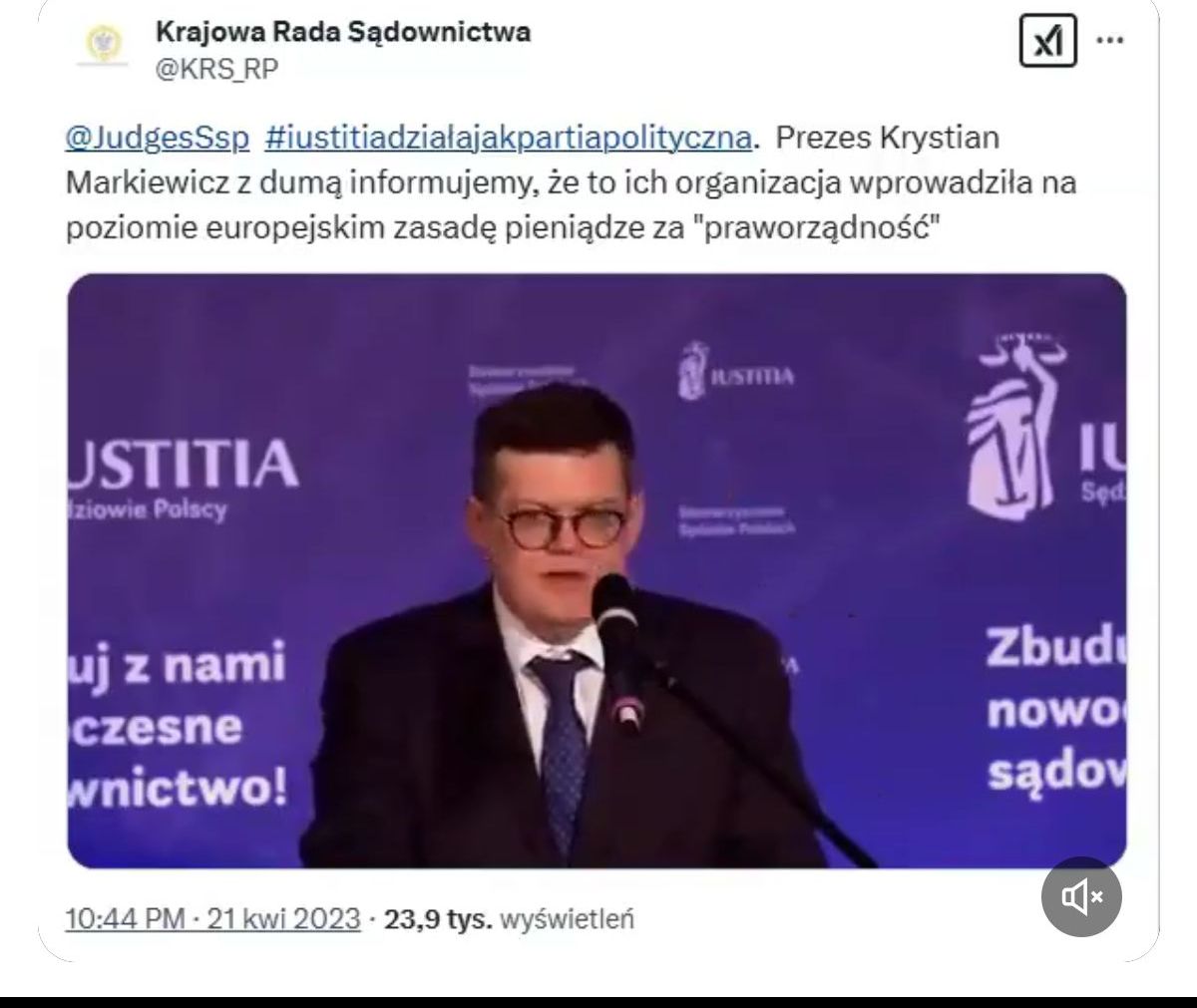 2022JEJ's tweet image. SUWEREN🇵🇱nie akceptuje do @KRS_RP🇵🇱polityków w togach łamiących Konstytucję RP🇵🇱na zlecenie polityczne rządu @donaldtusk #KO @w_zurek 'a"zaufanych ludzi w sądach": @JudgesSsp🚫 @ThemisSedziow 🚫 Nieuczciwi i niezawisli sędziowie nie mają prawa orzekać łamiąc PRAWO. Do dymisji.