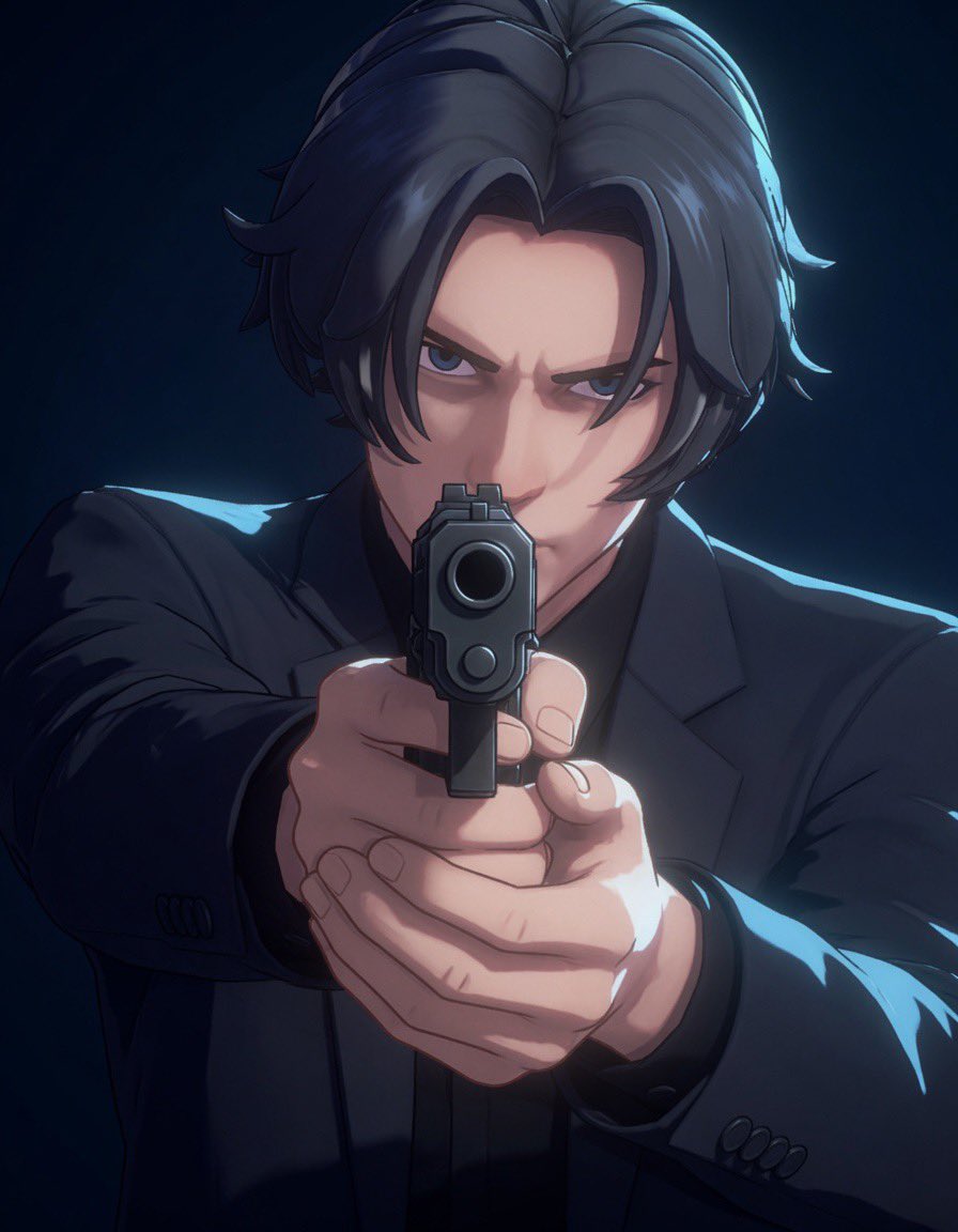 色んな銃口を構えるバレンタインさん 色んな銃口を構えるバレンタインさん