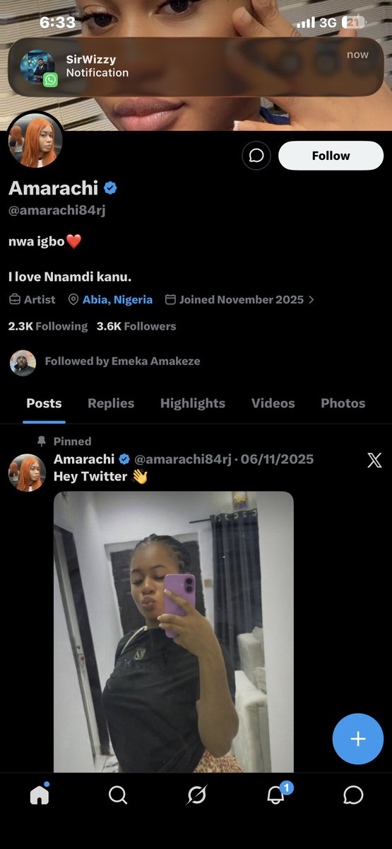 OJohnnyjokers's tweet photo. @IfunanyaDelilah Here’s she❤️ https://t.co/wF6bM4RqTP