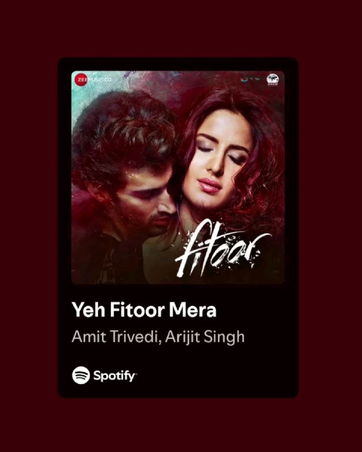 Ohoosuchiii's tweet photo. Yehhh fitoor mera ❤️‍🔥 https://t.co/F1DDWOUZmS