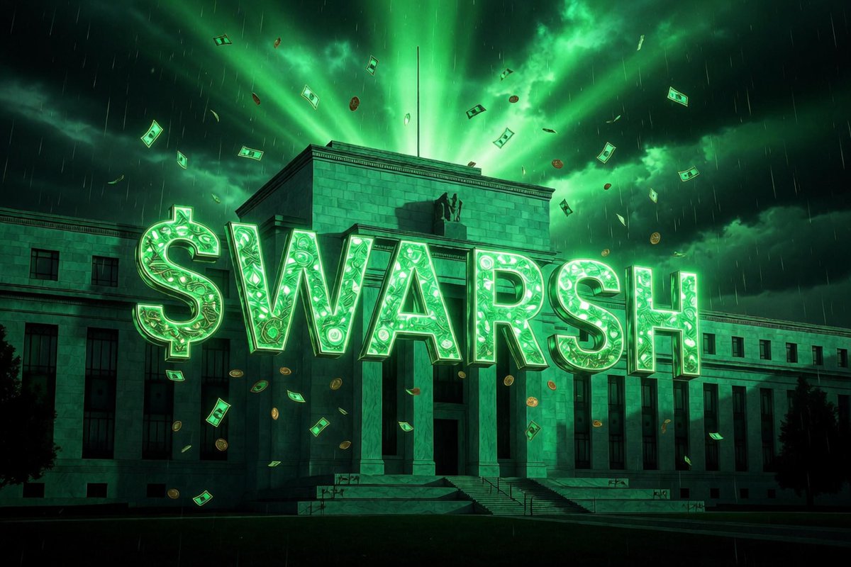 Warsh Memecoin tweet media