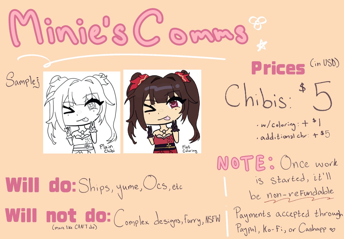 minie ノ emergency c*mms tweet media