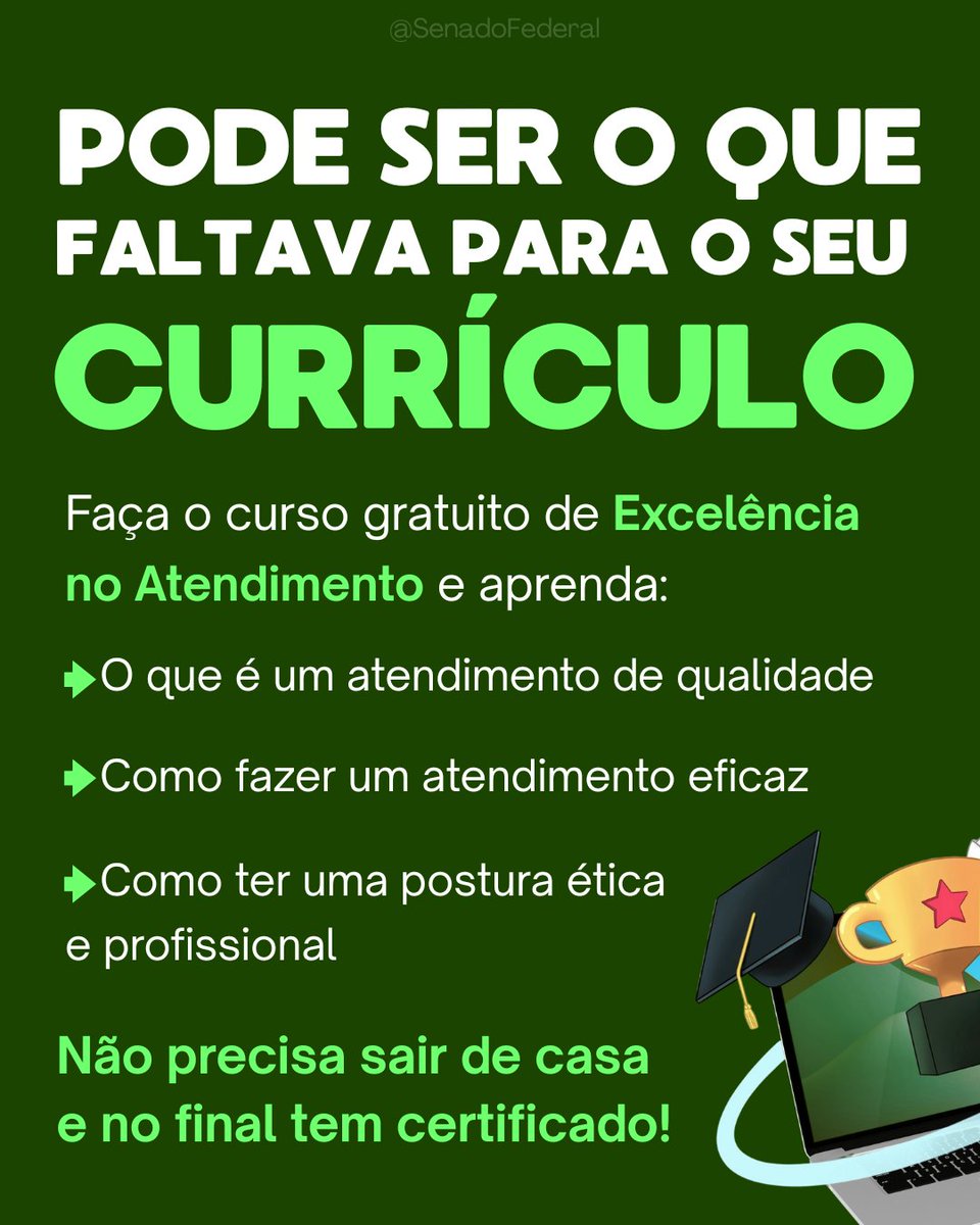 Senado Federal tweet media